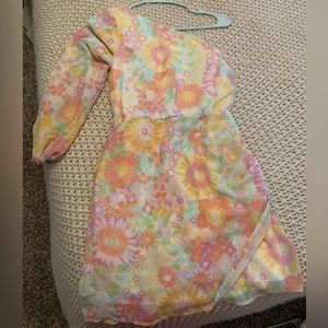 Groovy one shoulder dress